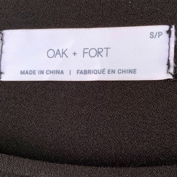 OAT + FORK Black dress w 3/4 sleeves - Picture 8 of 10